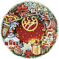Тарелка салатная Féerie Christmas 22,4 см