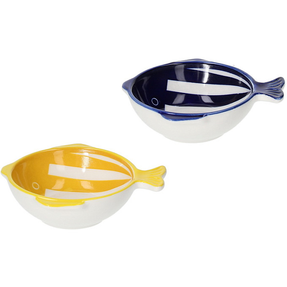 Пиала "Рыбка" Fish 12х11 см, цвет в ассортименте