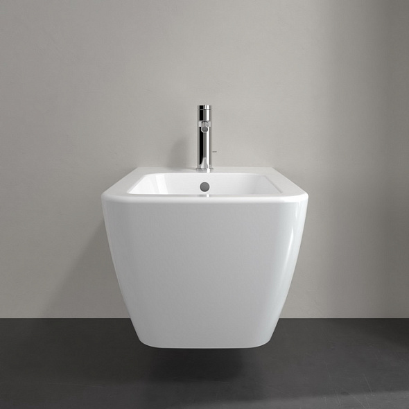 Биде подвесное Villeroy & Boch Finion 56х38, CeramicPlus, 446500R1