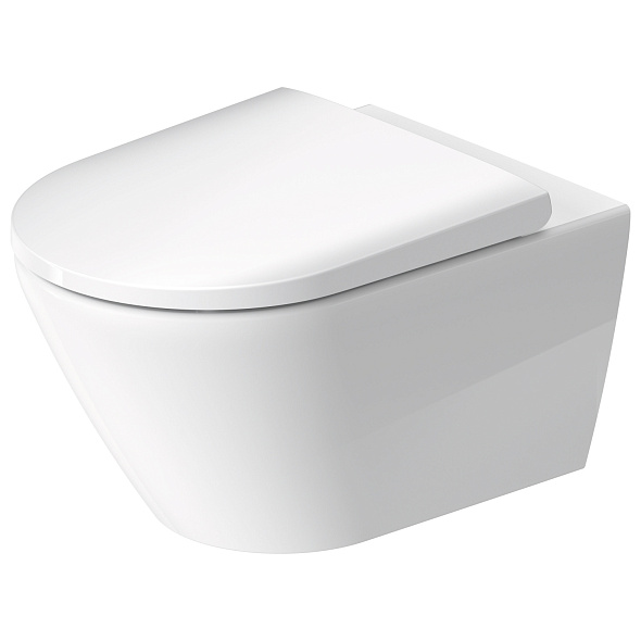 Унитаз подвесной Duravit D-Neo 45770900A1, с сиденьем