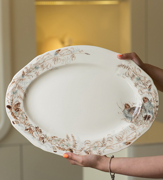 Блюдо овальное Sologne 45х33 см