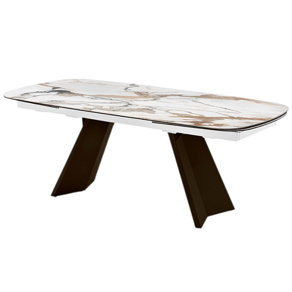 Стол Calligaris Icaro 165(241)х100 CS4114, Calacatta Paonazzo