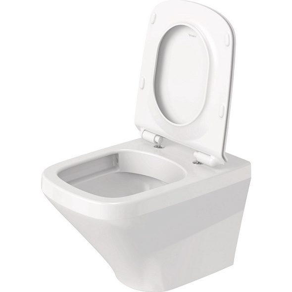 Унитаз подвесной Duravit DuraStyle rimless 45510900A1, с сиденьем