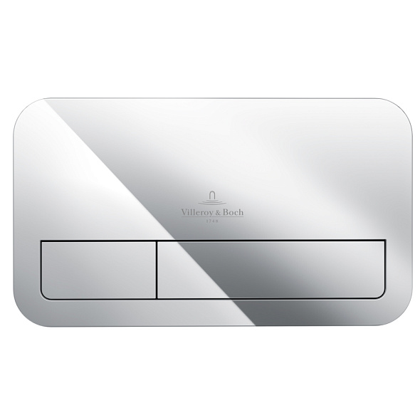 Панель смыва Villeroy & Boch ViConnect E200 92249061, хром