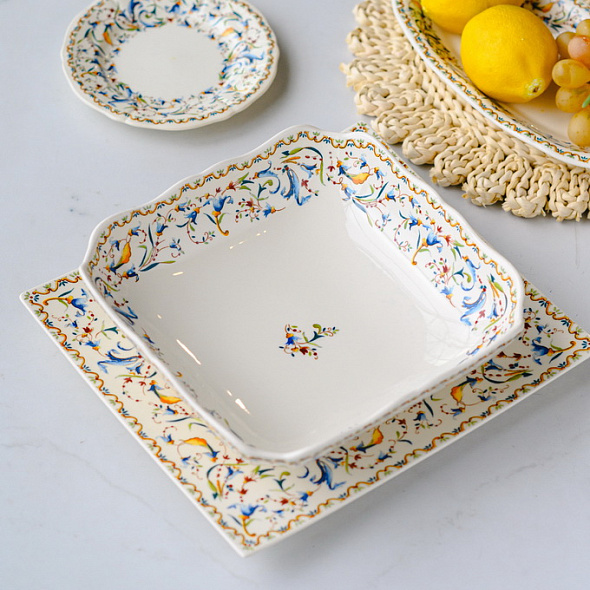 Салатник квадратный Toscana 24х24 см