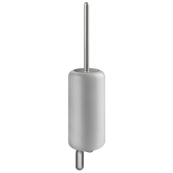 Ершик для туалета Gessi Goccia 38019.147, белый/брашированный хром