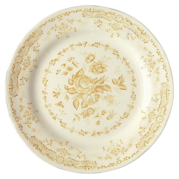 Тарелка столовая Rose Ochre 26 см