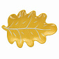 Блюдо-лист Relief Foglie 25х17х3 см, желтое