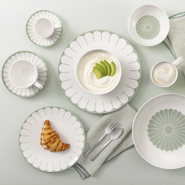 Чашка кофейная Fleur Vert 160 мл