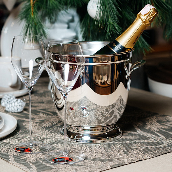 Набор бокалов для вина Champagne Veloce 327 мл, 4 шт