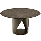 Стол Calligaris Cyclone 140(190)х140, Bronze
