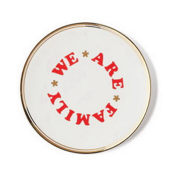 Блюдце We Are Family La Tavola Scomposta 17 см