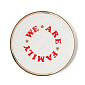 Блюдце We Are Family La Tavola Scomposta 17 см