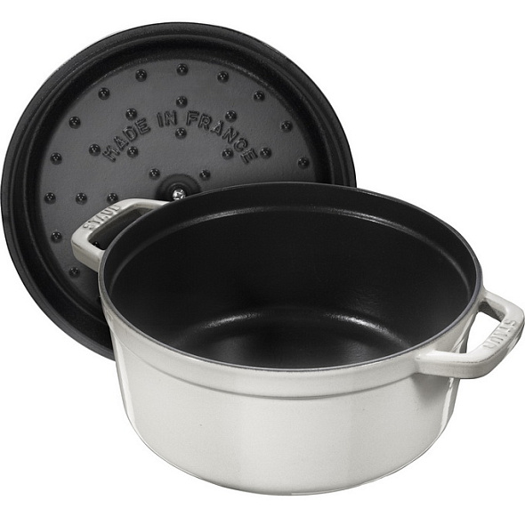 Кокот круглый La Cocotte 28 см / 6,7 л, гранатовый