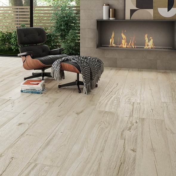 Керамогранит Rondine Daring 24х120, Ivory, 9,5 мм