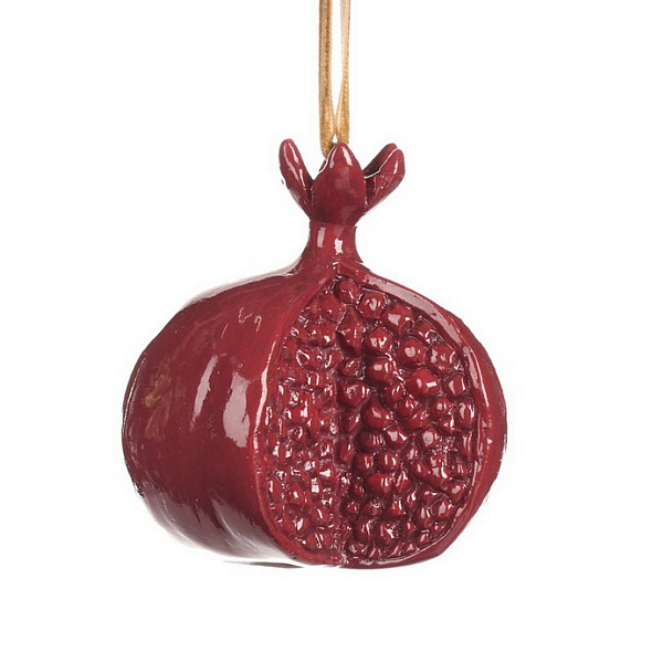 Елочная игрушка "Гранат" 8,5 см
