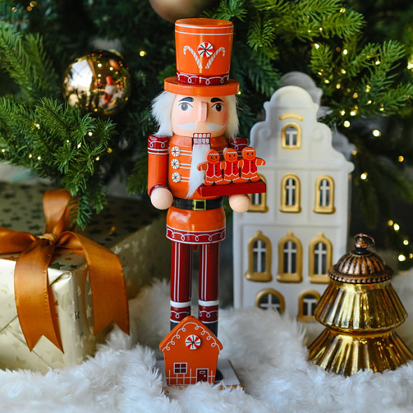Фигурка "Щелкунчик пряничный" 35 см