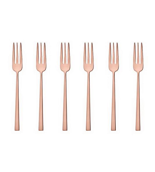 Набор вилок десертных Rock Copper, 6 шт