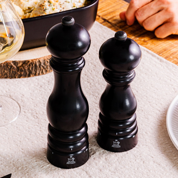 Мельница для перца Paris u'Select 22 см, цвет черный сатин