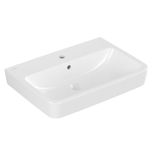 Раковина подвесная Villeroy & Boch O.Novo 65х46, CeramicPlus, 4A4165R1, белая