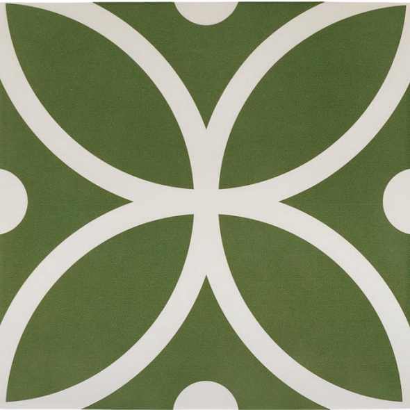 Керамогранит Equipe Rivoli 20х20, Bergen Verde, 8,3 мм