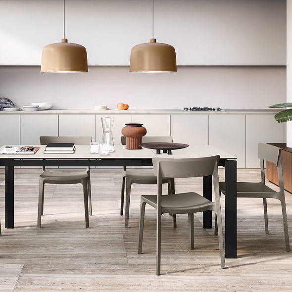 Стул Calligaris Skin, цвет matt taupe