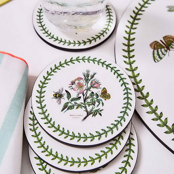 Набор подставок под кружку Botanic Garden 10,5 см, 4 шт