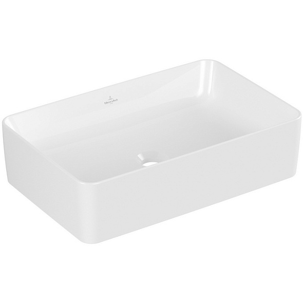 Раковина накладная Villeroy & Boch Collaro 55х36, CeramicPlus, 4A2056R1, из TitanCeram