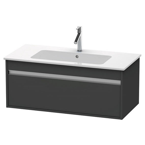 Тумба подвесная Duravit Ketho 100х41 KT642004949, графит матовый
