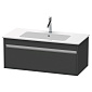 Тумба подвесная Duravit Ketho 100х41 KT642004949, графит матовый