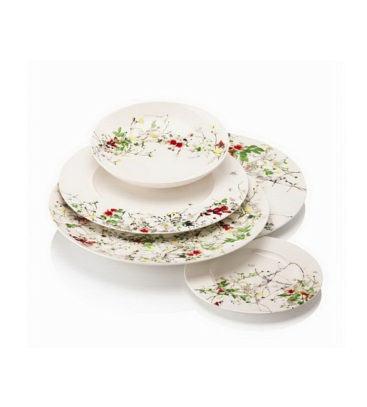 Тарелка для хлеба Brillance Fleurs Sauvages 19 см