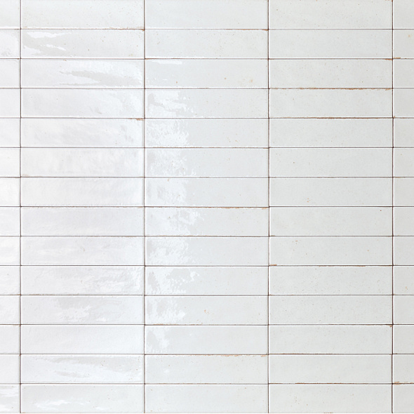 Керамогранит Rondine Soho 6x25, White, 9.5 мм