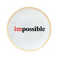 Блюдце "Impossible" La Tavola Scomposta 17 см