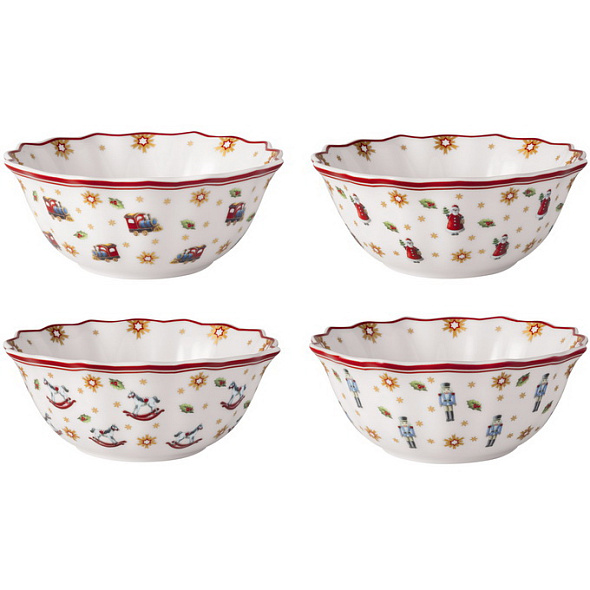 Набор салатников Toy's Delight 15 см, 4 шт