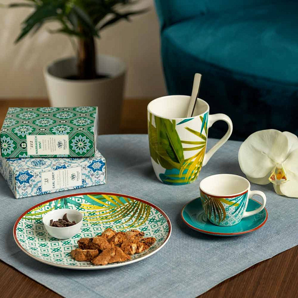 Набор посуды на 6 персон Metropolis Jungle, 18 предметов