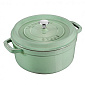 Кокот круглый La Cocotte 26 см / 5,25 л, цвет шалфей