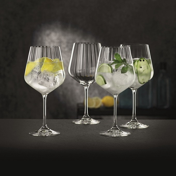 Набор бокалов для джина Gin&Tonic 640 мл, 4 шт