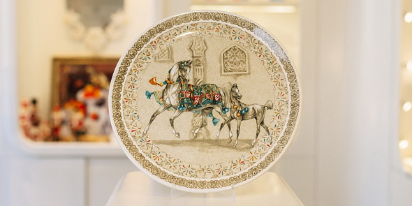 Блюдо для торта Chevaux du vent 30 см