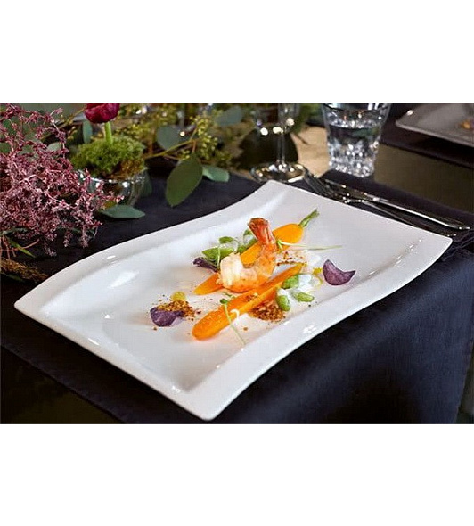 Тарелка сервировочная NewWave 37x25 см