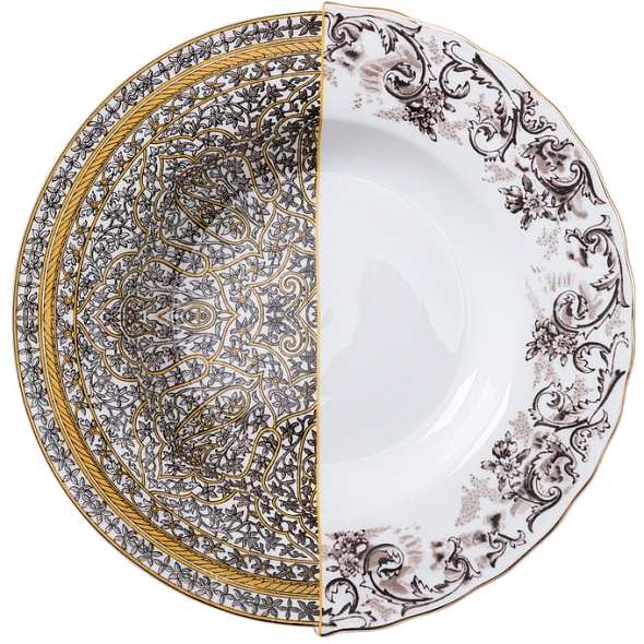 Тарелка глубокая Agroha Hybrid 25 см