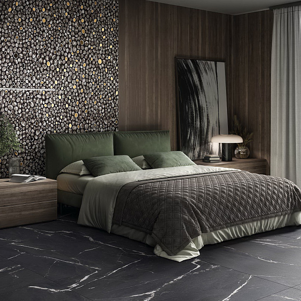 Керамогранит Imola The room 120х278 N, Montecarlo Black, 6,5 мм