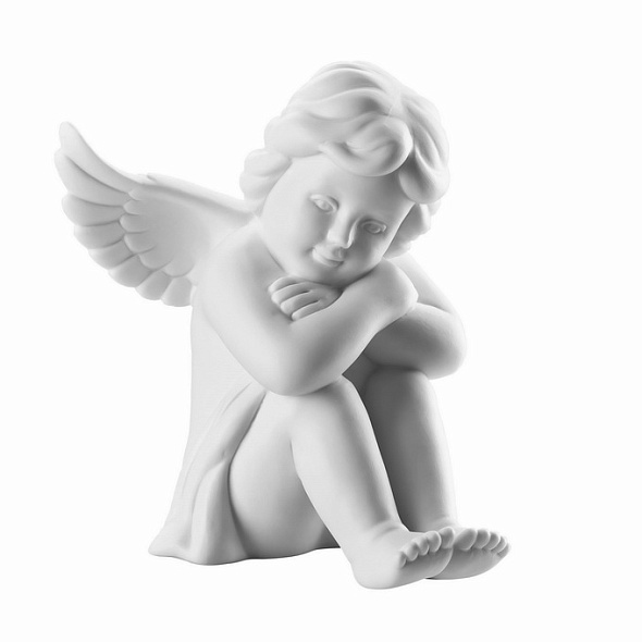 Фигурка "Сидящий ангел" 10 см