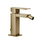 Смеситель для биде Gessi Rettangolo 20007.726, брашированная теплая бронза PVD