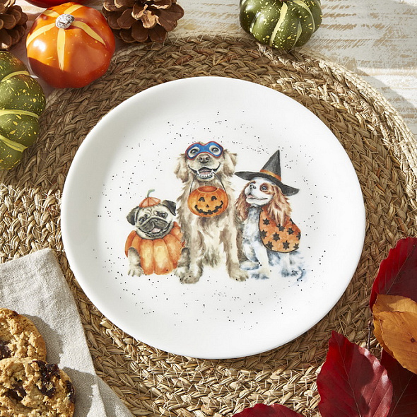 Тарелка салатная Trick or Treat 20 см