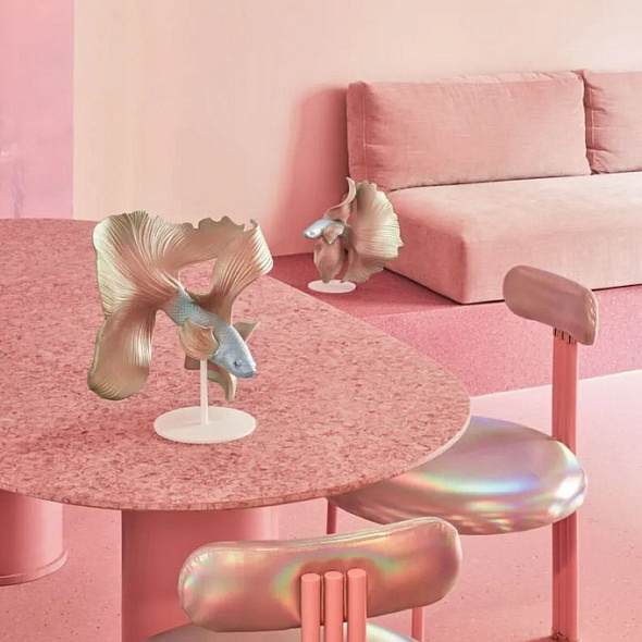 Статуэтка "Рыба Петушок" 36х31х30 см (правая)