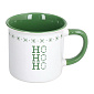 Кружка Ho-Ho-Ho 360 мл, зеленая
