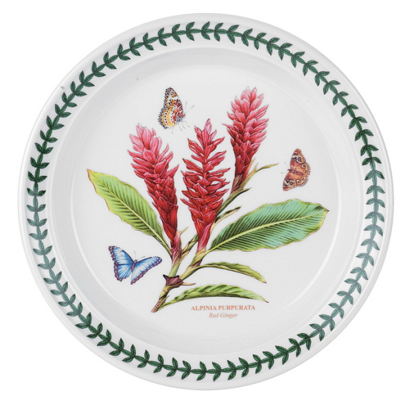 Набор тарелок салатных Botanic Garden Exotic 20 см, 6 шт