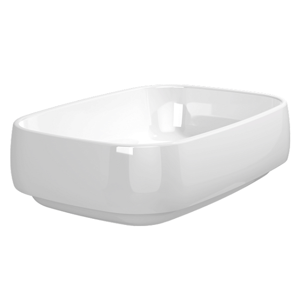 Раковина накладная Flaminia Flag 50х36 FG50A, белая