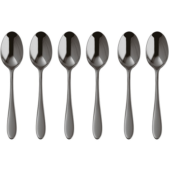 Набор ложек кофейных Velvet 2Black, 6 шт