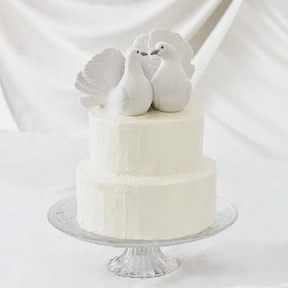 Статуэтка "Два голубя" 12х19х15 см